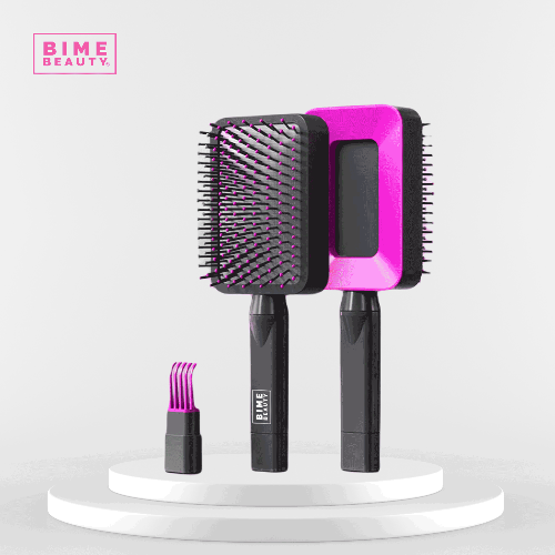 3D Self-cleaning Deluxe Hair Brush by BimeBeauty