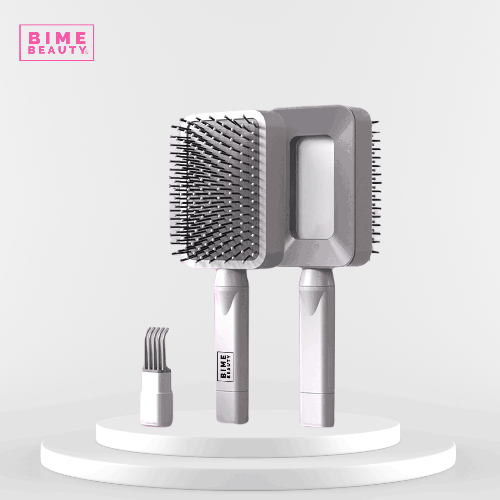 3D Self-cleaning Deluxe Hair Brush by BimeBeauty