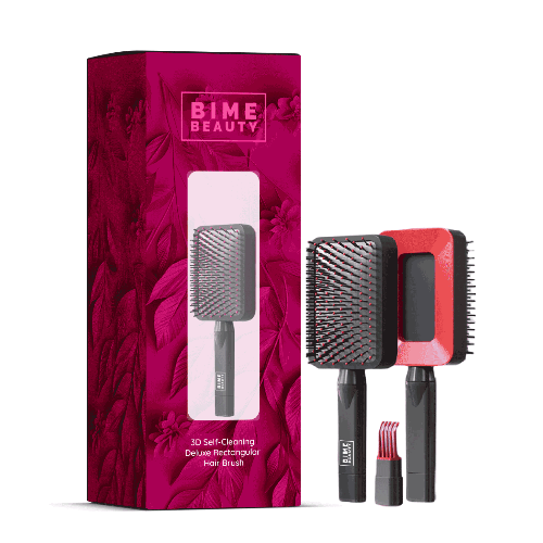 3D Self-cleaning Deluxe Hair Brush by BimeBeauty